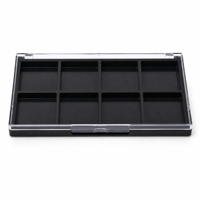 Palette de fards à paupières, anticernes et rouges à lèvres de luxe, OEM, palette de fards à paupières imperméables, forme personnalisée