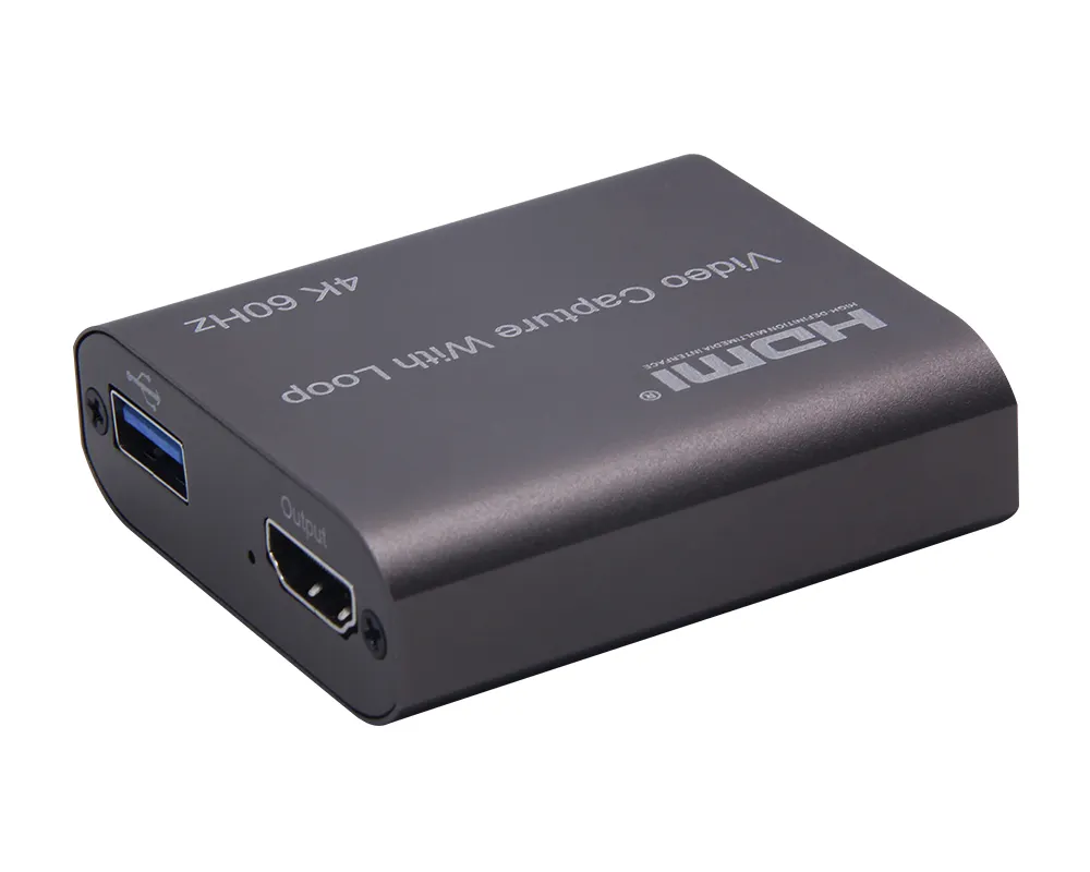 Factory Transmission Stable Compact and convenient to carry HDMI capture 4K@60Hz Video Capture Card for HD acquisition