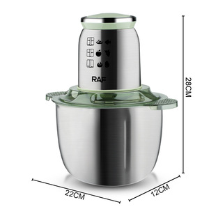 3L Stainless Steel Housing Multi-Function Electric Burger Meat <b>Grinder</b> 600W Class a Energy Efficient 1 Year Warranty - Product Image 6
