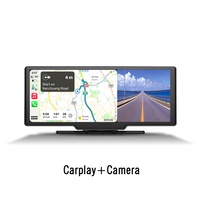 Route 10.26 \ "voiture Dash Cam DVR 600 * 1600IPS système Linux sans fil Carplay Android Auto enregistreur vidéo prend en charge sans fil