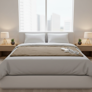 Manta Eléctrica Inteligente Lavable con Protección Contra Sobrecalentamiento, 60W, Mantas Térmicas Portátiles - Product Image 1