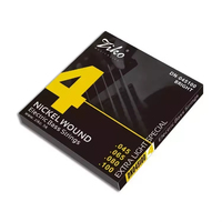 Normal Light Hexagonal Steel Nickel Alloy Wire Rust-proof 4 String Electric Bass Strings