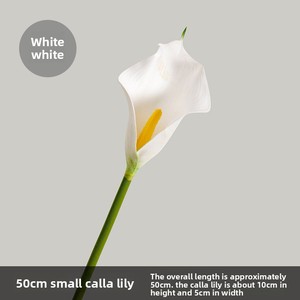Nuevas Flores <span class=keywords><strong>de</strong></span> Lirio <span class=keywords><strong>de</strong></span> Cala Artificiales <span class=keywords><strong>de</strong></span> EVA <span class=keywords><strong>para</strong></span> Decoración <span class=keywords><strong>de</strong></span> Bodas, Flores <span class=keywords><strong>de</strong></span> Lirio <span class=keywords><strong>de</strong></span> Cala Blancas <span class=keywords><strong>de</strong></span> Tacto Real <span class=keywords><strong>para</strong></span> Decoración del Hogar - Product Image 5