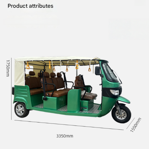 Vente chaude 2025, directement de l'usine, tuk-tuk électrique 7 places / camion de nourriture pour le transport de passagers et les excursions touristiques - Product Image 6