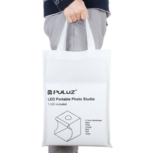 Stock nuevo producto <span class=keywords><strong>Mini</strong></span> portátil <span class=keywords><strong>para</strong></span> PULUZ 20cm plegable 550LM LED Lightbox TabletTop Softbox producto fotografía <span class=keywords><strong>estudio</strong></span> fotográfico - Product Image 1