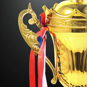 JZ Factory Golden Electroplate Crafts Trofeo <span class=keywords><strong>de</strong></span> metal Fútbol <span class=keywords><strong>Baloncesto</strong></span> Deportes Premio Recuerdo Trofeo Copas para Campeonato - Product Image 4