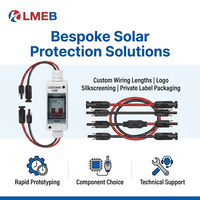 Interrupteur extérieur étanche IP65, boîte de distribution photovoltaïque DC 220V, disjoncteur