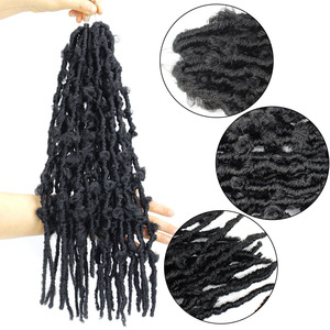 Extensiones de <span class=keywords><strong>Cabello</strong></span> <span class=keywords><strong>Sintético</strong></span> Suave Tipo Mariposa, Resistentes al Fuego, Pre-Enlazadas, Hechas a Mano para <span class=keywords><strong>Trenzas</strong></span> <span class=keywords><strong>Africanas</strong></span>, Venta al Por Mayor - Product Image 6
