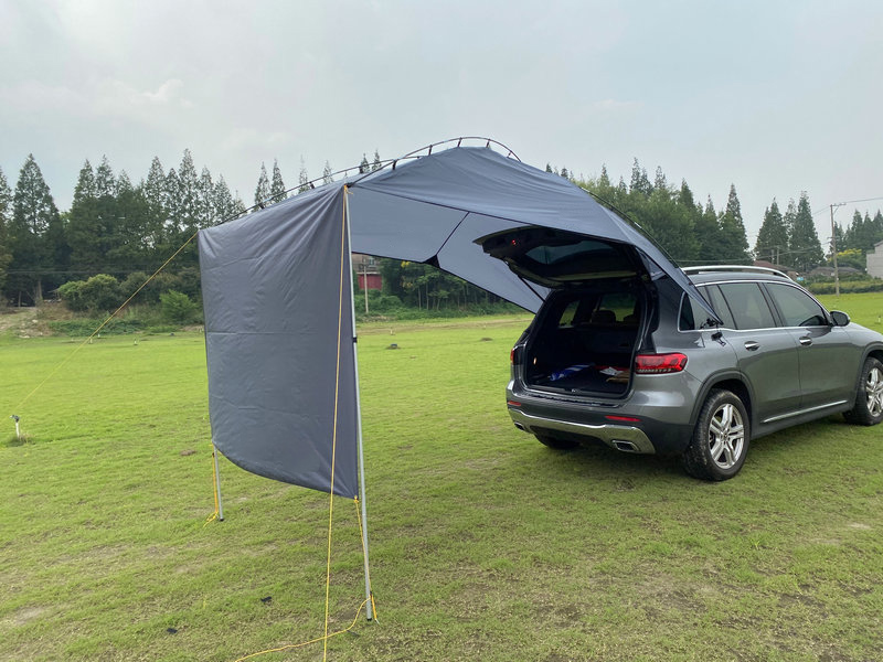 4.5KG Awning Outdoor Car Tent CCC Sunshade Polyester Waterproof Car Canopy