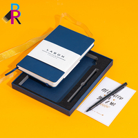 Ensemble cadeau de journal en cuir PU écologique personnalisé avec boîte de luxe pour cadeau de Noël, fabricant, vente en gros, usine