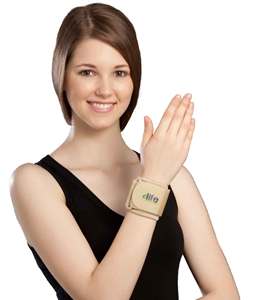 E-Life E-WR006 Hot Sale Sport Gym Handgelenks tütze Verstellbarer Strick verband Handgelenks tütze Wrap unter Druck stehendes Sporta rmband - Product Image 4