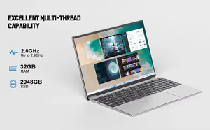New 15.6-Inch Portable 11 Business Laptop Long-Lasting Battery N5095 Processor 8GB <b>RAM</b> 256GB SSD (Expandable 2TB) 15.6-inch Wind - Product Image 5
