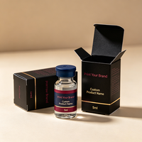 Boîte personnalisée pour flacons de peptides simples ou doubles de 3 ml avec plateau en plastique et étiquettes, boîte de stockage de peptides, emballage pharmaceutique
