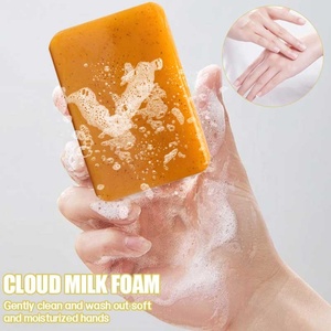 Axit Citric nghệ Kojic axit chống mụn trứng cá xà phòng làm trắng thanh xà phòng với các thành phần thảo dược cho chăm sóc da dạng rắn 200g - Product Image 2