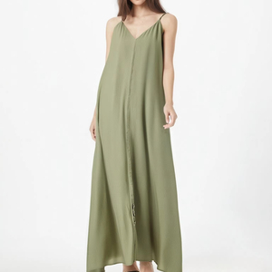 Dress Clothing Manufacturers Dresses Women Clothes Women Casual Ropa De Mujer <strong>Linen</strong> Dresses Apparel - Product Image 1