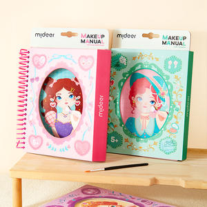 마이더 어린이 수제 DIY 공주 메이크업 책 6 세 소녀-공주 공 미용 교육 완구 - Product Image 2
