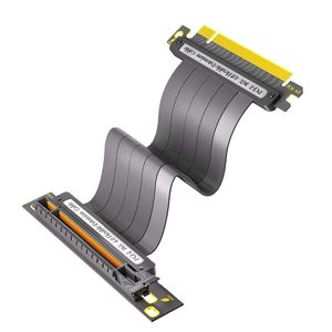 <span class=keywords><strong>สาย</strong></span>ริเซอร์ GPU <span class=keywords><strong>PCIE</strong></span> <span class=keywords><strong>4.0</strong></span> X16 ความเร็วสูง แบบตัวเมีย 90 180 องศา สำหรับการ์ดขยาย GPU สำหรับ RTX4090 RX6950XT - Product Image 1