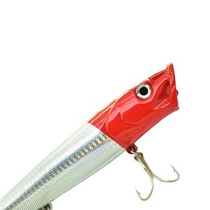 Popper — leurre méné rigide coulant avec hameçon tripple, appât artificiel de type poisson nageur idéal pour la pêche à la carpe, Popper, 178mm, 68g - Product Image 2