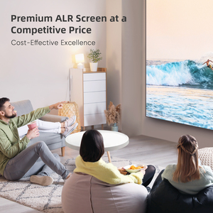 Proyector <span class=keywords><strong>de</strong></span> pantalla <span class=keywords><strong>de</strong></span> <span class=keywords><strong>cine</strong></span> NP Classic PET Crystal 4K 120 pulgadas Clr Alr Proyector ultra corto para pantalla <span class=keywords><strong>de</strong></span> marco fijo - Product Image 5