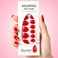Bandes de vernis à ongles personnalisées Huizi Design mixte 3D Gel Nail Art Wraps Sticker & Decals