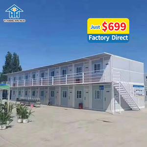 20-футовый 40-футовый быстросборный модульный складной контейнерный дом с изоляцией для международного экспорта и зарубежных проектов, производство Китай - Product Image 1