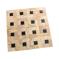 Carreaux de mosaïque en céramique personnalisables, antidérapants, résistants à l'usure, 300x300mm, pour les murs d'hôtels, les sols de cours, les piscines, les villas