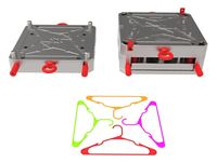 OEM personnalisé pour plastique 1210 plateau logistique palette chariot élévateur palette rack caisse en plastique moulage par injection