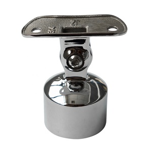 Phụ Kiện Lan Can Cầu Thang 304 316 Khung Thép Không Gỉ Được Đánh Bóng Giá Đỡ Tay Vịn - Product Image 1