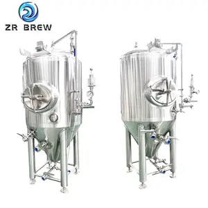 Microbrewery thiết bị Malt Mill cho bia Nhà máy bia 2000L mỗi lô