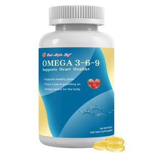 Integratore Omega 3-6-9 in capsule molli |   Miscela: Oli <span class=keywords><strong>di</strong></span> semi <span class=keywords><strong>di</strong></span> lino, <span class=keywords><strong>di</strong></span> <span class=keywords><strong>pesce</strong></span> e <span class=keywords><strong>di</strong></span> borragine |   Supporto per cuore, articolazioni e pelle |   IFOS 5-Star, Non-OGM, 60 Capsule - Product Image 3