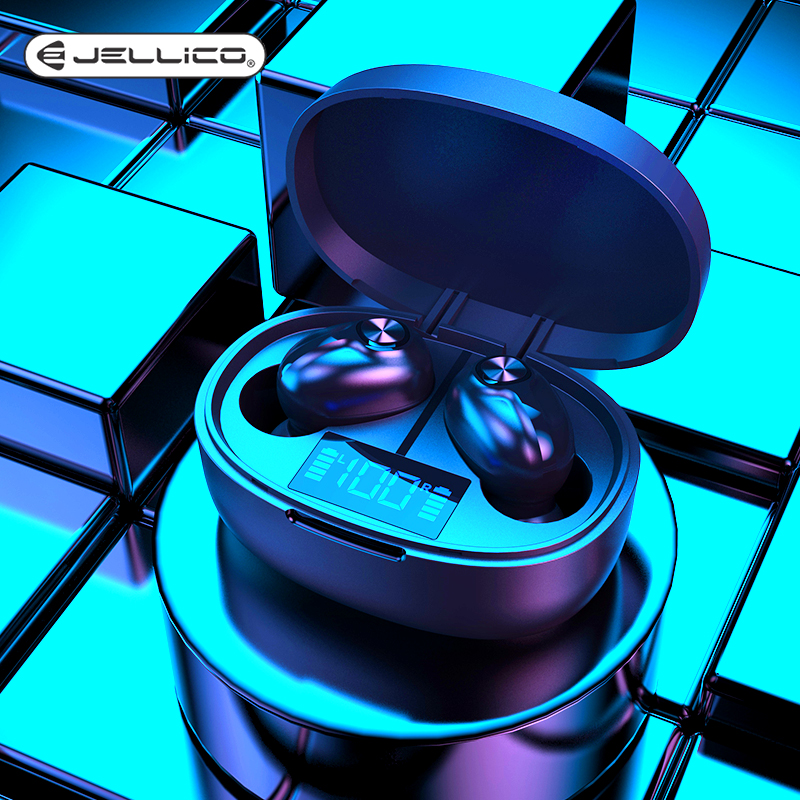 Jellico tws 5,0 наушники-вкладыши handfree, наушники tws с маленьким hedphone, наушники-вкладыши