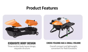 Kit de Dron Agrícola Avanzado de 6L, Fácil de Usar para Principiantes, con Carga Útil de 6 kg y Control Remoto para Agricultura al Aire Libre y Protección de Cultivos - Product Image 5