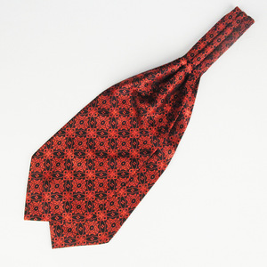 Écharpe en <span class=keywords><strong>soie</strong></span> polyester personnalisée par le fabricant, cravate <span class=keywords><strong>Ascot</strong></span> multicolore de style britannique pour homme, pour tenue formelle - Product Image 3