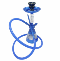 Promotion Exceptionnelle Chicha Narguilé en Acrylique Design Moderne Coloré avec Tuyau en Silicone Nouveau et Abordable