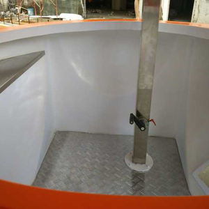 Gran bola en forma de jugo de naranja portátil y Snack Bar Quiosco de comida callejera al aire libre para ventas de frutas y jugos - Product Image 3