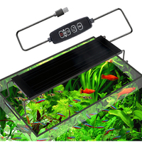 Lumières LED télécommandées à spectre complet pour l'éclairage de réservoir de poissons d'aquarium pour le réservoir de plantes vivantes