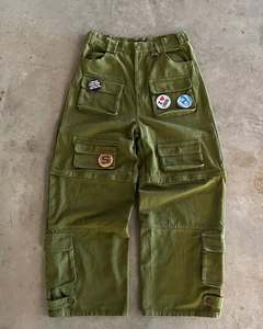 Custom Multi-Pocket Mid Waterproof Sweatpants for Men Loose Fit Casual Style Carpenter <strong>Patch</strong> Outdoor <strong>Work</strong> Baggy Cargo <strong>Pants</strong> - Product Image 2