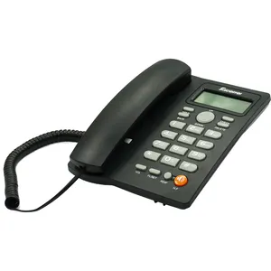 Téléphone Fixe filaire Téléphonique Intégré PH208 Analogique identification de l'appelant téléphone