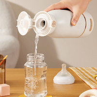 Offre Spéciale chauffe-biberon sans fil en acier inoxydable de 500ml avec batterie USB sans fil puissant chauffe-biberon à chauffage rapide