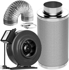 Cao linh hoạt và nén nhôm tròn lá đơn hoặc hai lớp ống dẫn không khí - Product Image 5