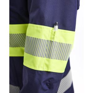 BLAKLADER - 443019778933L Veste Shell haute visibilité pour femme Bleu marine/jaune-EAN 7330509855379 HI-VIS WORKWEAR - Product Image 4