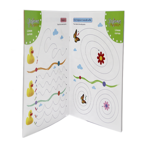 Campione gratuito bambini personalizzati tutto su di <span class=keywords><strong>me</strong></span> arabica prima salviettina cancellabile pittura in età prescolare pulire pennarelli <span class=keywords><strong>libri</strong></span> con copertina morbida - Product Image 4