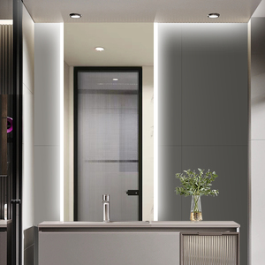 <span class=keywords><strong>Miroir</strong></span> de salle de bains rectangulaire moderne intelligent avec écran tactile et lumière LED <span class=keywords><strong>Miroir</strong></span> de toilette mural anti-buée pour le lavage des mains - Product Image 4