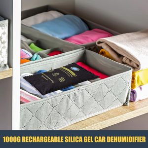 Déshydratant en gel de silice rechargeable, sac absorbant l'<span class=keywords><strong>humidité</strong></span>, déshumidificateur déshydratant de décoloration pour les voitures de sécurité des armes à feu des placards à la maison - Product Image 3