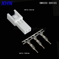 Connecteur automobile de remplacement pour fils YEONHO SMH250/SMP250, pas de 2,5 mm, 3A, connecteur fil à fil, connecteur de borne YST025/SMT025