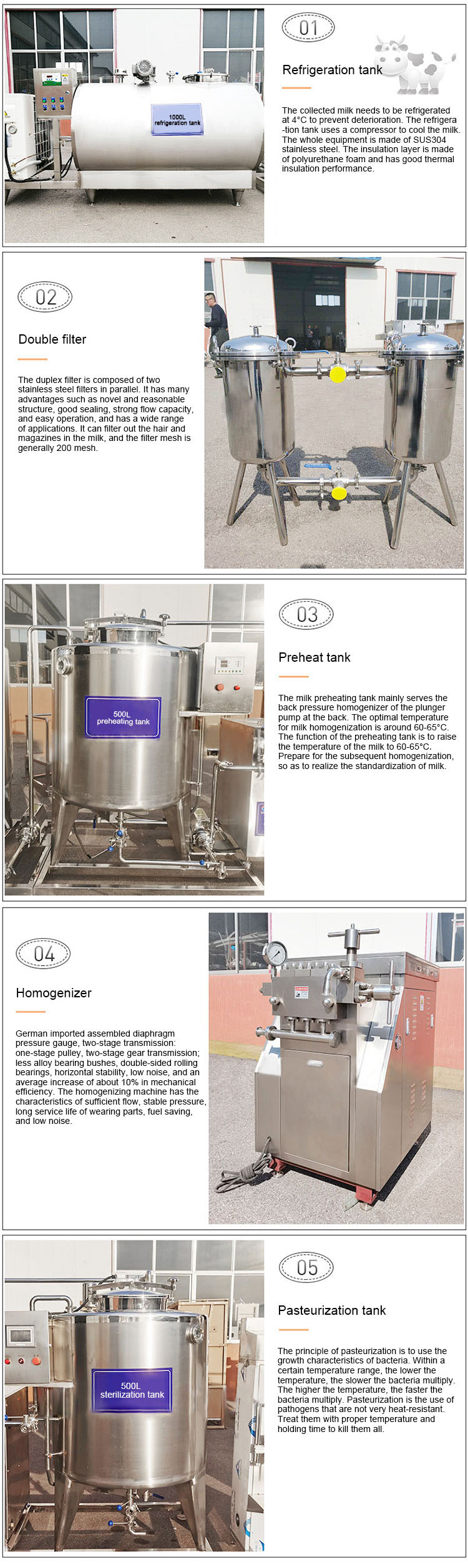 Small Scale Greek Yogurt Processing Equipment Commercial