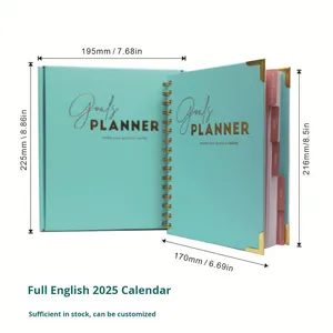 Cuaderno con Encuadernación en Espiral, 2026, Ruso, Inglés, Español, Tapa Dura, Planificador, Caja <span class=keywords><strong>de</strong></span> Regalo - Product Image 6