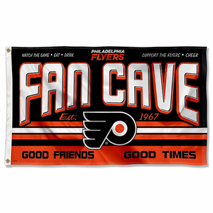Banderas de los Equipos de la NHL, Fabricadas en China, Venta al por Mayor, Bandera de los Philadelphia Flyers de 3x5 pies, Impresa por Ambos Lados, para Exteriores, con 2 Ojales - Product Image 4