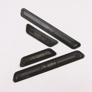 WZXD New Arrival Car <b>Door</b> Sill Guards Stainless Steel <b>Door</b> Sill <b>Plate</b> Black Silver for HR-V HRV 2022 VEZEL - Product Image 5