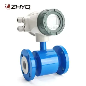ZHYQ produsen electronicmagnetic flowmeter magnetik analog meteran aliran untuk air lumpur limbah